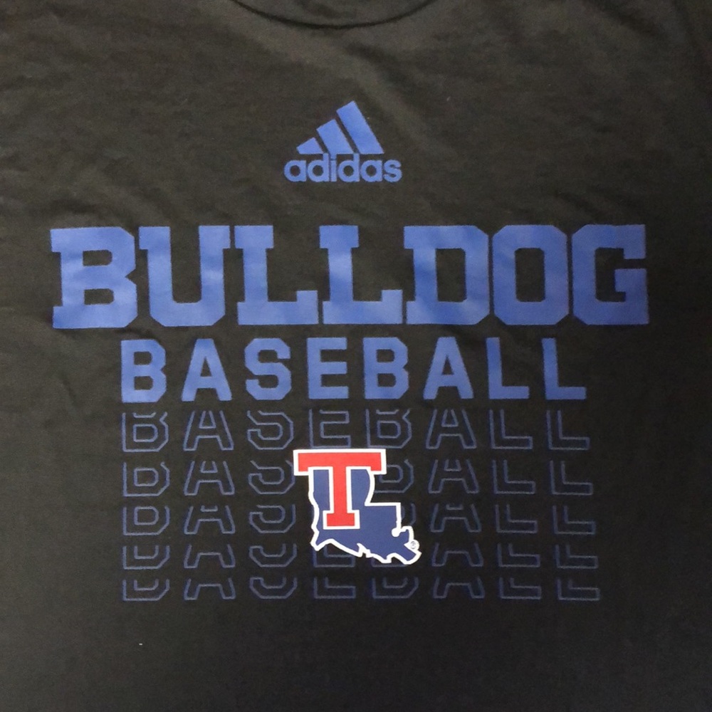 Louisiana Tech baseball tee adidas L